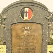 Grave of Hendrik Martinus AEGTEN