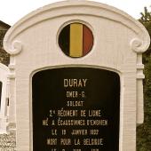 Grave of Omer Ghislain DURAY