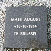 Grave of August MAES