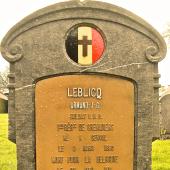 Grave of Armand Julien Ghislain LEBLICQ