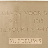 Grave of Maurice SEEUWS
