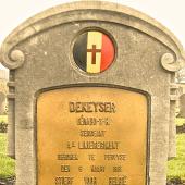 Grave of Gerard Silvère Hilaire DE KEYSER