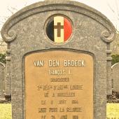 Grave of François Anne VANDENBROECK
