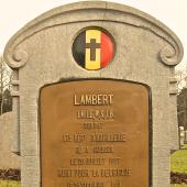 Grave of Emile Maurice Sylvain Jean Baptiste LAMBERT