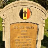 Grave of Edmond Ghislain VAN DER BORGHT