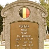 Grave of Adrianus VERBEEK