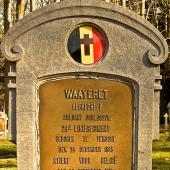 Grave of Albert Petrus WAAGERET
