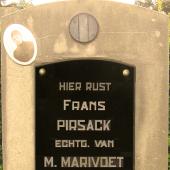 Grave of Frans Adriaan PIRSACK