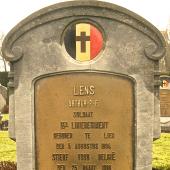Grave of Petrus Franciscus Arthur LENS