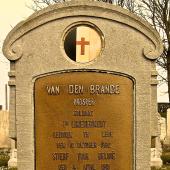 Grave of Prosper VAN DEN BRANDEN