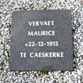 Graf van Maurice Petrus Paul VERVAET 