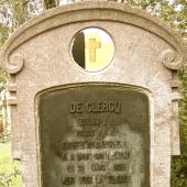 Grave of Eduard Auguste Antoine  DE CLERCQ