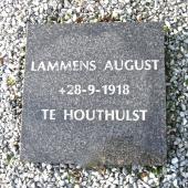 Grave of Petrus August LAMMENS