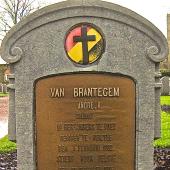 Grave of Hippolyte Andre VAN BRANTEGEM