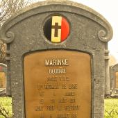 Grave of Dieudonne Adolphe Ghismain MARINNE