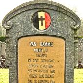 Grave of Maurits Richard VAN DAMME