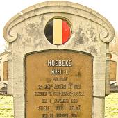 Grave of Hubert Oscar HOEBEKE