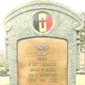 Grave of Gustaaf Frans RUYS
