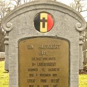 Grave of Gentil VANHAUWAERT