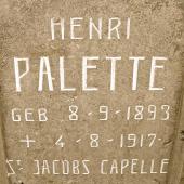 Grave of Henri Valere PALETTE