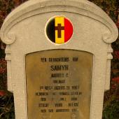 Grave of Mauritus Camillus SAMYN