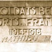 Grave of Narcisse MATHIEU