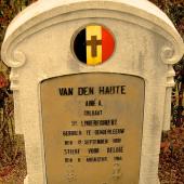 Grave of Aime VAN DEN HAUTE