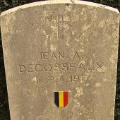 Grave of Jean Antoine DECOSSEAUX