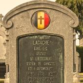 Grave of Carolus Ludovicus Cornelius LAGACHE