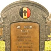 Grave of Michael Gummarus VAN GOTUM