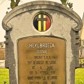 Grave of Gustavus Joannes Albertus HEYLBROECK
