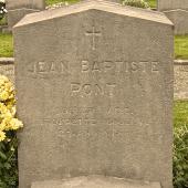 Grave of Jean Baptiste Clement PONT