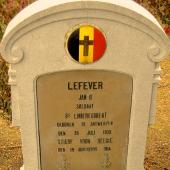 Grave of Joannes Baptista LEFEVER