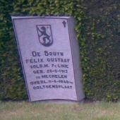 Grave of Felix Gustaaf DE BRUYN