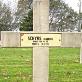 Grave of Mathieu SCHYNS