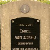Graf van Emiel Georgius Eduard VAN ACKER