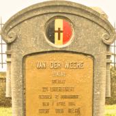 Grave of Edouardus Franciscus VAN DER WEEHE