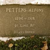 Grave of Alfons Eugeen PETTENS