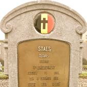 Grave of Cesar Jozef STAES