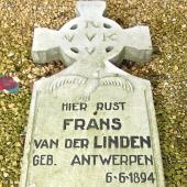 Grave of Franciscus Antonius Elisabeth VAN DER LINDEN