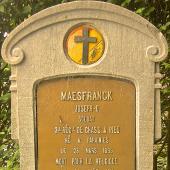 Grave of Joseph Denis MAESFRANCK
