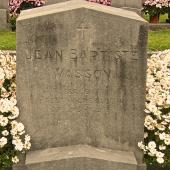 Grave of Jean Baptiste Louis WASSON