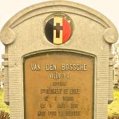 Grave of Valère Désiré Joseph VAN DEN BOSSCHE