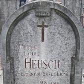 Grave of Pierre Louis HEUSCH