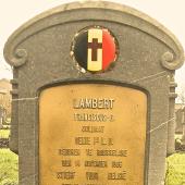 Grave of Franciscus Gustavus LAMBERT