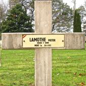 Grave of Petrus Jacobus LAMOTE
