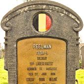 Grave of Cesar Joseph PEELMAN