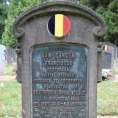 Grave of Franciscus VAN SANDEN