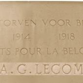 Grave of Louis LECOMTE