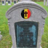 Grave of Gilbert Valere VANBESIEN